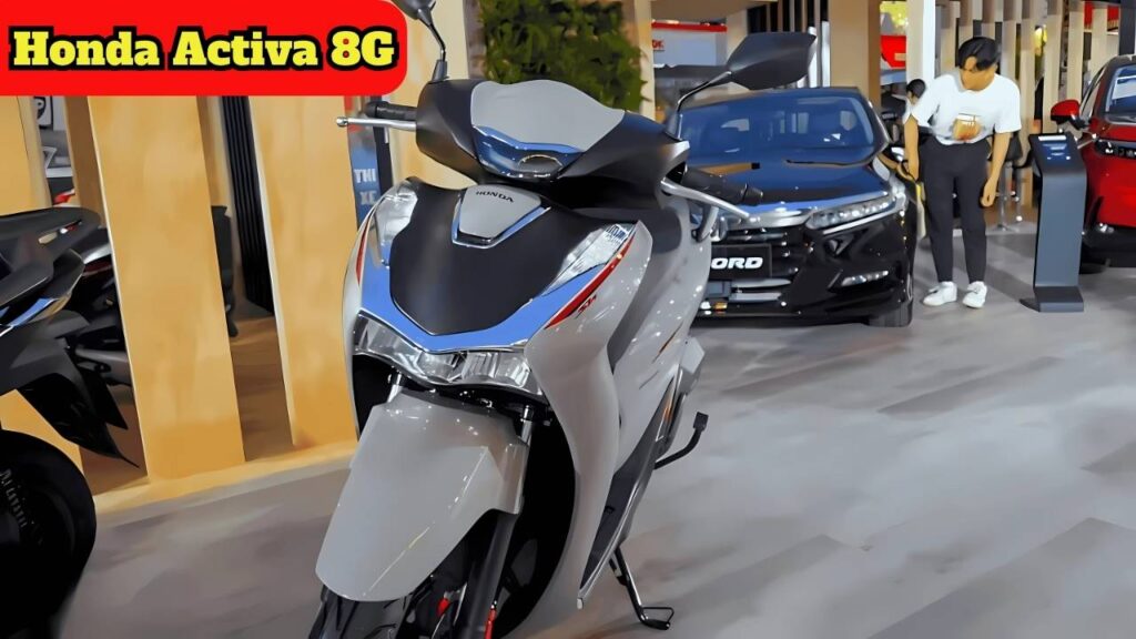 Honda Activa 8G Launched – Smarter Design, Stylish Looks & 89 KMPL Mileage at Just ₹77,000